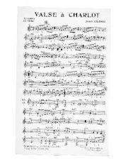 descargar la partitura para acordeón Valse à Charlot en formato PDF