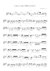 descargar la partitura para acordeón Canta canta minha gente (Samba) en formato PDF
