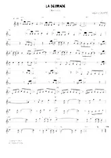 télécharger la partition d'accordéon La désirade (Bachata) au format PDF