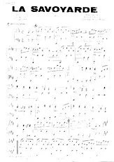scarica la spartito per fisarmonica La Savoyarde (Valse) (1er et 2ème accordéon) in formato PDF