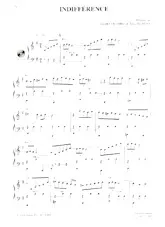 scarica la spartito per fisarmonica Indifférence (Valse Musette) in formato PDF