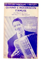 descargar la partitura para acordeón Quand l'accordéon s'amuse (Arrangement : Emile Prud'Homme) (Java Mazurka de Concert) en formato PDF