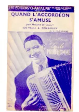 télécharger la partition d'accordéon Quand l'accordéon s'amuse (Arrangement : Emile Prud'Homme) (Java Mazurka de Concert) au format PDF