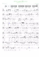 télécharger la partition d'accordéon Alleen gaan (Comme d'habitude) (My way) (Arrangement : Luc Markey) (Chant : Will Tura) (Slow Rock) au format PDF