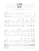 descargar la partitura para acordeón It is no secret (What God can do) (Chant : Jim Reeves) (Slow Fox-Trot) en formato PDF