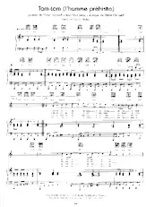 descargar la partitura para acordeón Tam Tam (L'Homme préhisto) en formato PDF