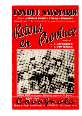 télécharger la partition d'accordéon Fondue Savoyarde (Enregistrée par : Les Joyeux Savoyards) (Orchestration Complète) (Polka) au format PDF