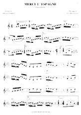 download the accordion score Merci l'Espagne (Paso Doble) in PDF format