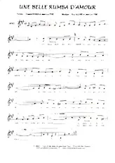 descargar la partitura para acordeón Une belle rumba d'amour en formato PDF