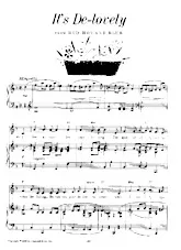 descargar la partitura para acordeón It's De-lovely (from Red, Hot and Blue) (Arrangement : Albert Sirmay) (Slow Fox-Trot) en formato PDF