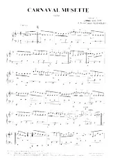 descargar la partitura para acordeón Carnaval Musette (Valse) en formato PDF