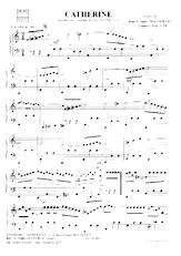 télécharger la partition d'accordéon Catherine (Valse) au format PDF