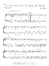 descargar la partitura para acordeón I've got my love to keep me warm (Arrangement : Cliff Scholl) (Swing) en formato PDF