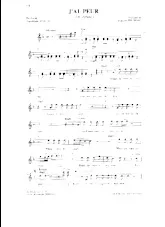 télécharger la partition d'accordéon J'ai peur (I'm afraid) (Chant : François Feldman & Joniece Jamison) (Disco) au format PDF