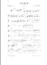 descargar la partitura para acordeón J'ai peur (I'm afraid) (Chant : François Feldman & Joniece Jamison) (Disco) en formato PDF