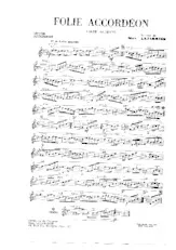 download the accordion score Folie accordéon (Orchestration) (Valse Musette) in PDF format