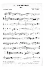 descargar la partitura para acordeón La gamberge (Avec chant version Masculine et Féminine) (Java) en formato PDF