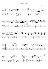 download the accordion score Elena Paso in PDF format