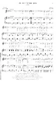 download the accordion score Je ne t'aime pas (Ballade) in PDF format
