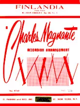 scarica la spartito per fisarmonica Finlandia (Op 26 N°7) (Arrangement : Charles Magnante) in formato PDF