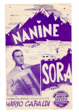 télécharger la partition d'accordéon Nanine (Valse Swing) au format PDF