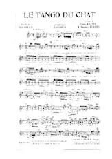 descargar la partitura para acordeón Le tango du chat en formato PDF