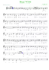télécharger la partition d'accordéon Draai 797204 (Arrangement : Luc Markey) (Chant : Will Tura) (Shuffle Madison) au format PDF