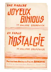 download the accordion score Joyeux binious (Orchestration Complète) (Marche 6/8) in PDF format