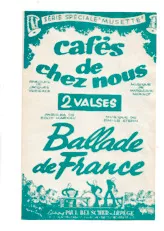 download the accordion score Cafés de chez nous (Bistrots Parisiens) (Orchestration) (Valse) in PDF format