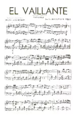 download the accordion score El vaillante (Paso Doble) in PDF format