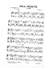 scarica la spartito per fisarmonica Gala Musette (Valse Musette) in formato PDF