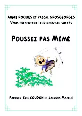 download the accordion score Poussez pas Mémé (Uniquement les paroles) in PDF format