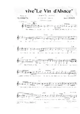 télécharger la partition d'accordéon Vive le vin d'Alsace (Orchestration) (Marche 6/8 Chantée) au format PDF