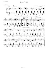 scarica la spartito per fisarmonica Kalinka (Arrangement : Nikolai Ryskov) (Folk) in formato PDF