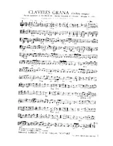 télécharger la partition d'accordéon Claveles Grana (œillets rouges) (Paso Doble) au format PDF