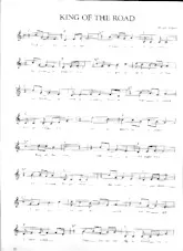 descargar la partitura para acordeón King of the Road (Arrangement : Frank Rich) (Swing Madison) en formato PDF