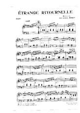 scarica la spartito per fisarmonica Etrange ritournelle (Valse) in formato PDF