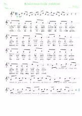 télécharger la partition d'accordéon Klinkt mijn liedje jodelend (Arrangement : Luc Markey) (Valse Lente) au format PDF