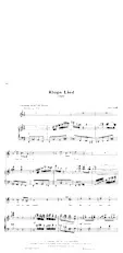 télécharger la partition d'accordéon Klops lied (Folk) au format PDF