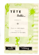 download the accordion score Tête folle (Orchestration) (Baïon) in PDF format