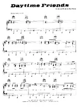 scarica la spartito per fisarmonica Daytime friends (Chant : Kenny Rogers) in formato PDF