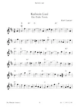 télécharger la partition d'accordéon Das Kufsteiner Lied (Die Perle Tirols) (La perle du Tyrol) (Valse) au format PDF