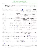 download the accordion score Als je eenzaam bent (Je me sens bien seule) (Arrangement : Luc Markey) (Chant : Marva) (Rumba) in PDF format