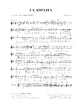 descargar la partitura para acordeón La Adelita (Adelita et l'amour) (Marche Folklorique Mexicaine) en formato PDF