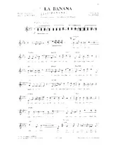 descargar la partitura para acordeón La banana (Banane) (Cha Cha) en formato PDF