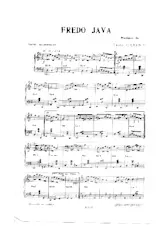 download the accordion score Fredo Java in PDF format
