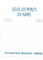 télécharger la partition d'accordéon Sous les ponts de Paris au format PDF