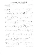 scarica la spartito per fisarmonica La Belle et la bête (Adaptation de Beauty and the beast) (Slow) in formato PDF
