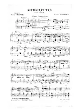 télécharger la partition d'accordéon Chicotto (Orchestration) (Paso Doble) au format PDF