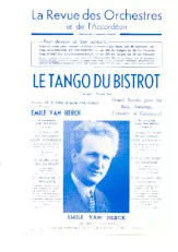 scarica la spartito per fisarmonica Le tango du bistrot (Orchestration Complète) in formato PDF